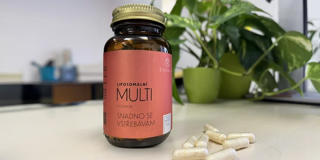 Liposomální multivitamin Endala pro vaše zdraví