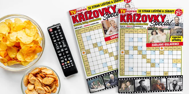 Roční předplatné časopisu TV EXPRES Křížovky