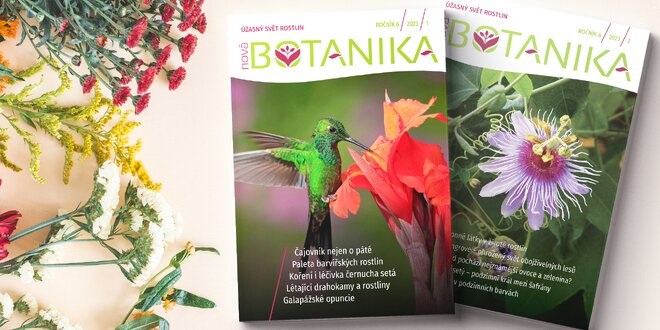 Časopis Nová Botanika: tištěná i e-verze pro roky 2023/24