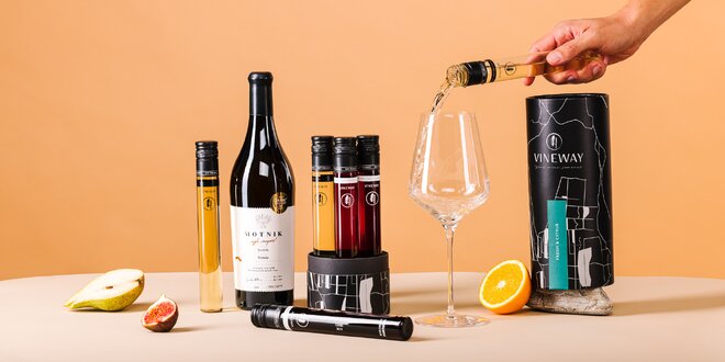 Roční předplatné degustačních balíčků vín: celkem 20 vzorků