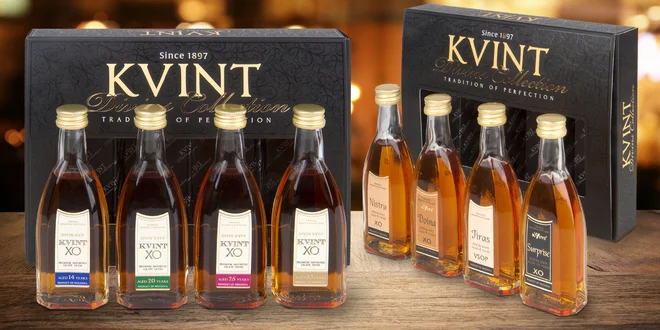 Zrála až 33 let: lahodná moldavská brandy Kvint