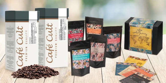 Zrnková káva z celého světa: arabica s příchutí i bez
