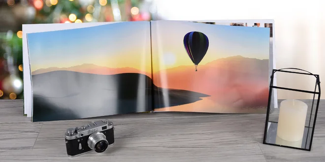 Fotokniha na šířku ve formátu A5 a A3 či čtvercová