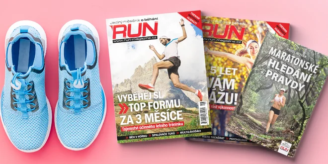 Předplatné časopisu RUN: vše o běhání i zajímavé bonusy