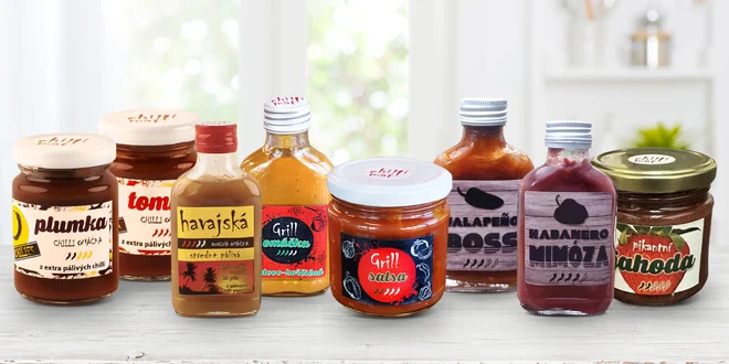 Omáčky a marmelády s chilli: rajčatové i švestkové