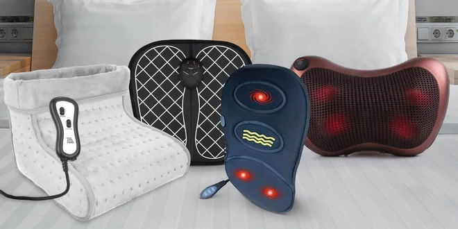 Masážní podložky a polštáře domů, do auta i kanceláře