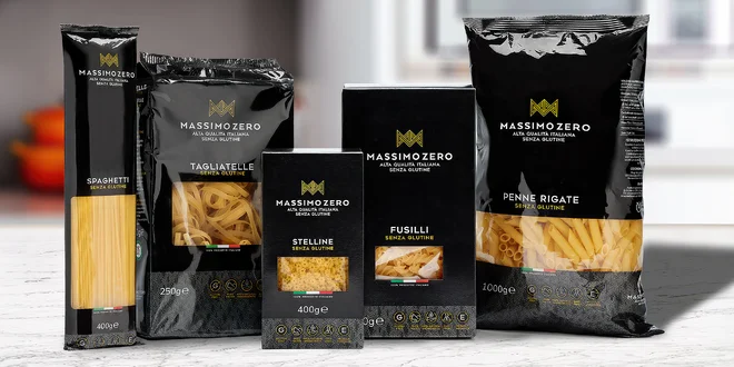 Italské bezlepkové těstoviny: spaghetti i tagliatelle