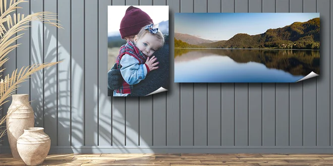 Velké fotoplakáty s vlastní fotografií: 9 formátů
