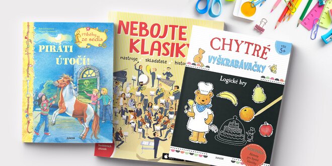 Knížky pro děti: čtení, zábava i poučení