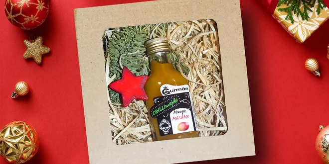 Limitovaná edice chilli omáčky Mango Masakr