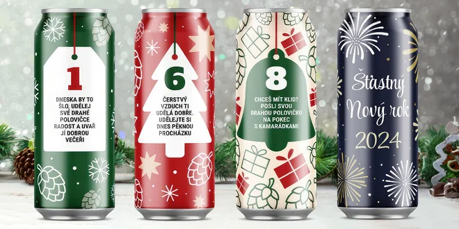 Pivní adventní kalendář i mikulášský set Svijany