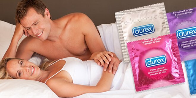 40 kondomů Durex + balení lubrikačního gelu
