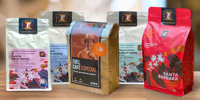 Výběrové kávy Ebel Coffee z honduraského pralesa