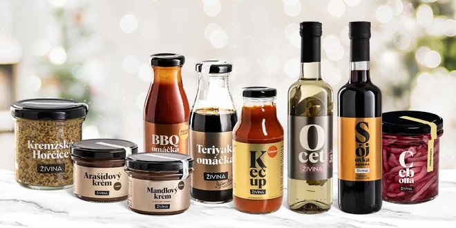Omáčky, krémy a dipy od Živiny: salsa, hořčice i BBQ