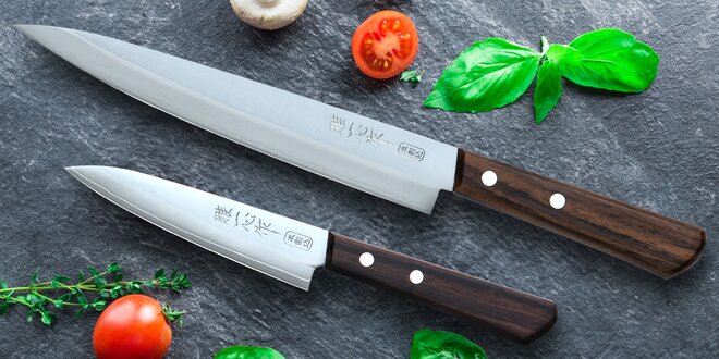 Kvalitní japonské nože z ultra ostré oceli