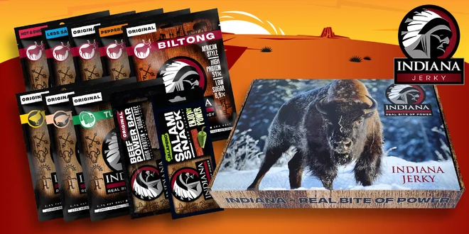 10 balíčků sušeného masa Jerky včetně dopravy