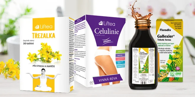 Doplňky stravy proti únavě i pro snazší zažívání