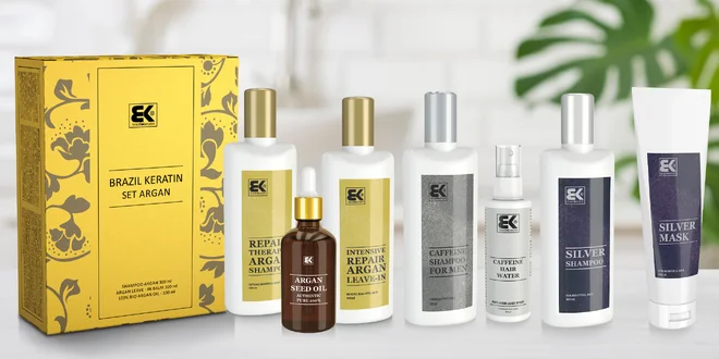 Dárkové sady vlasové kosmetiky Brazil Keratin