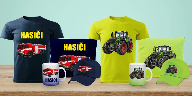Dětský dárkový set s dopravní technikou