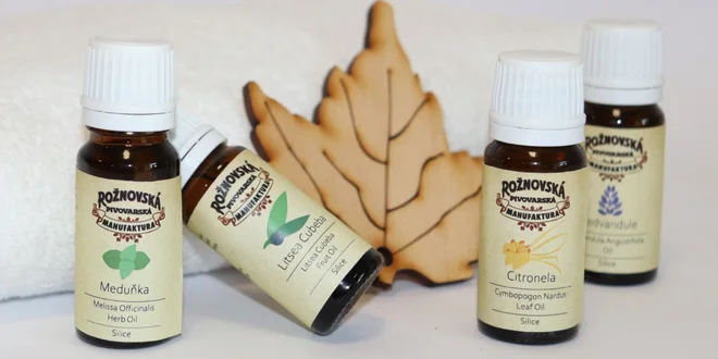 Přírodní vonné oleje: 20 ml i dárková balení