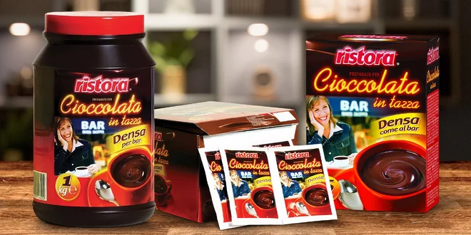 Italské směsi pro přípravu nápoje s příchutí čokolády