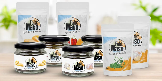 Sušené hovězí maso z české ekofarmy ve 4 příchutích