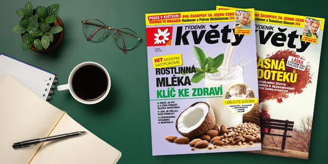 Předplatné časopisu Týdeník Květy až na 1 rok