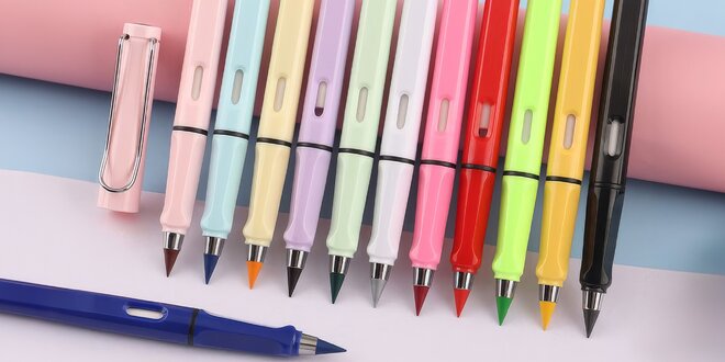 Nekonečné tužky či pastelky s náhradními hroty