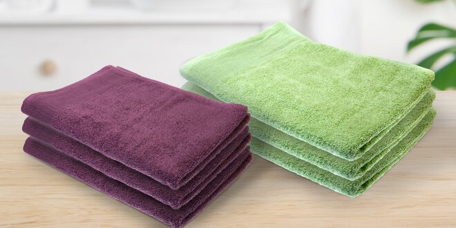 Osušky a ručníky ze 100% bavlny