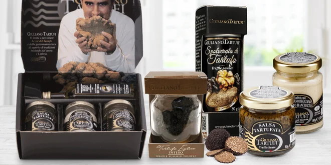 Speciality z pravých lanýžů i v dárkových boxech