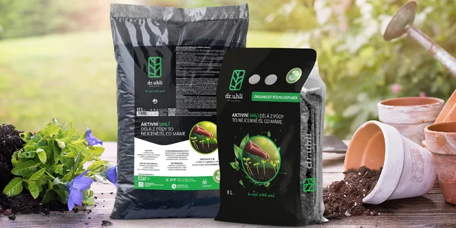 Aktivní uhlí Biochar od českého výrobce Dr. Uhlí