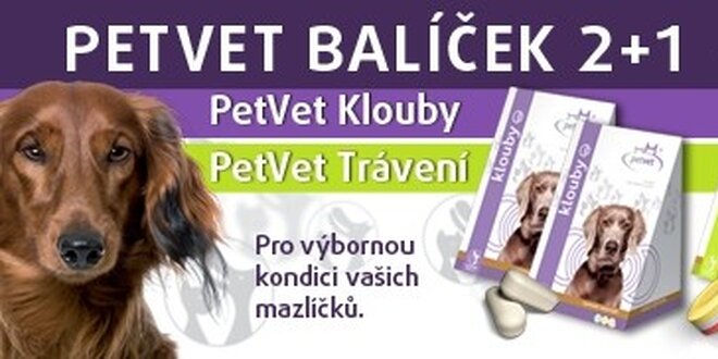 Veterinární přípravky pro vaše psí miláčky! 
