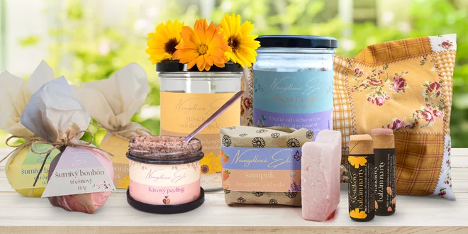 Přírodní kosmetika: peelingy, balzámy, šampuky i sety