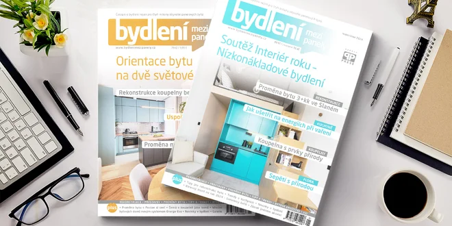 Předplatné časopisu Bydlení mezi panely s bonusy