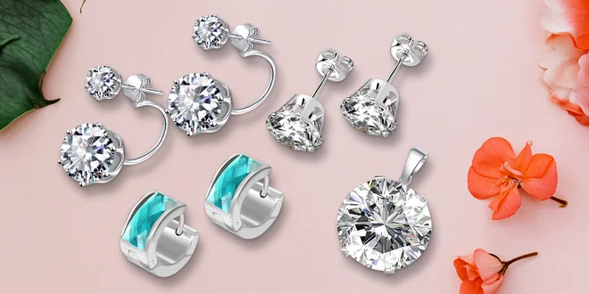 Šperky z chirurgické oceli s krystaly Swarovski
