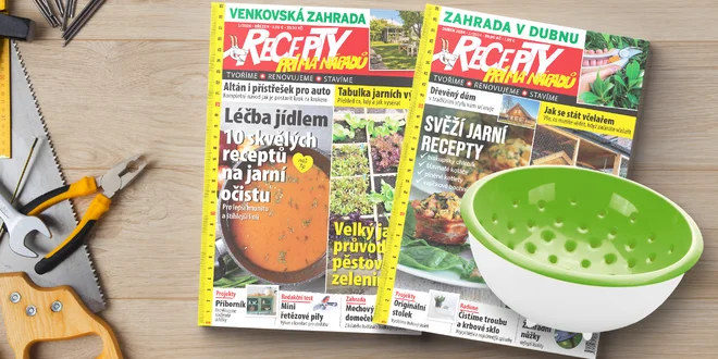 Předplatné časopisu Recepty prima nápadů + dárek