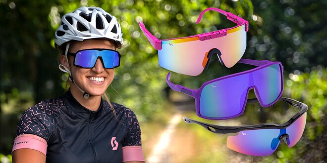 Sportovní sluneční brýle: na kolo, brusle i běh
