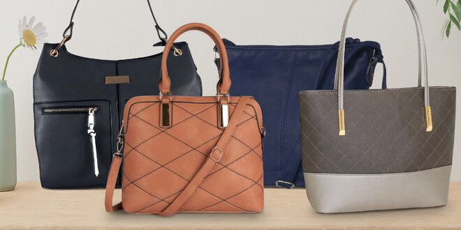 Elegantní dámské kabelky: různé barvy i velikosti