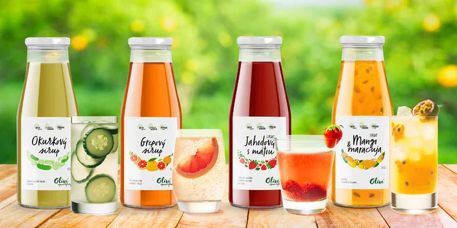 Sirupy z ovoce i bylinek: na limonády či koktejly