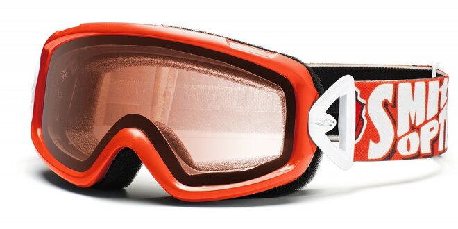 Dětské oranžové lyžařské brýle Smith Optics