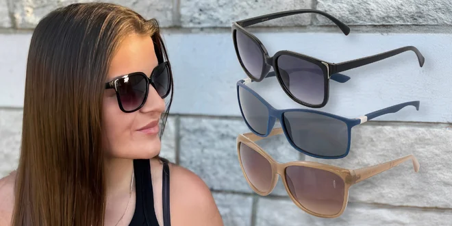 Dámské sluneční brýle s ochranou proti UV záření