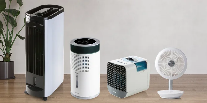 Výkonné ventilátory a ochlazovače vzduchu Domo