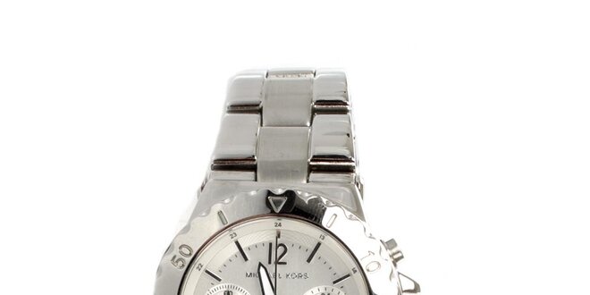 Dámské ocelové hodinky Michael Kors ve stříbrné barvě