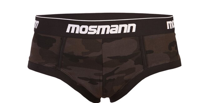 Pánské „army“ slipy značky Mosmann z edice Essential
