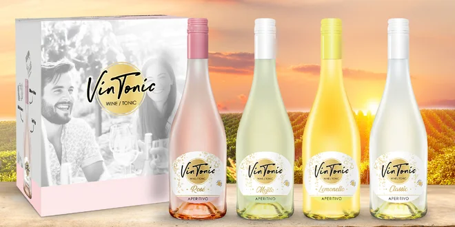 Balení 6 vintoniců: bílé, růžové, Mojito i Lemoncello