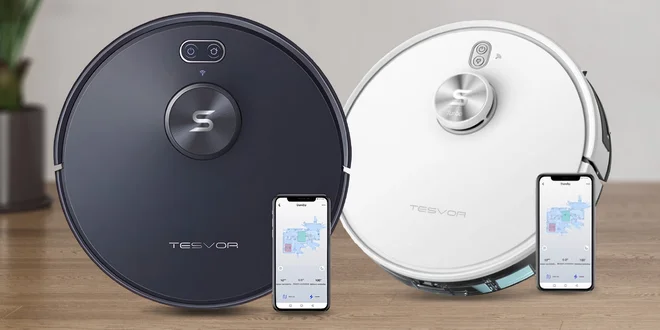 Chytré robotické vysavače Tesvor: 3 modely