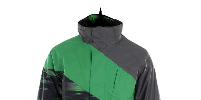 Pánská zeleno-šedá funkční bunda Trimm