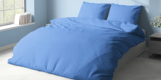 Elegantní jednobarevné povlečení na jednolůžko