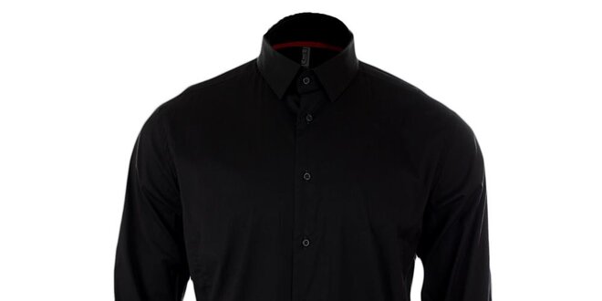Pánská černá košile Pietro Filipi