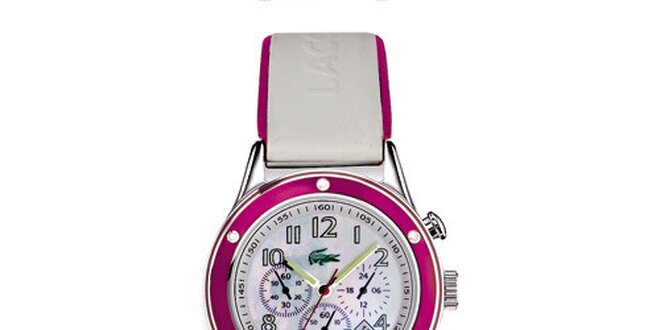 Dámské hodinky Lacoste s růžovými detaily